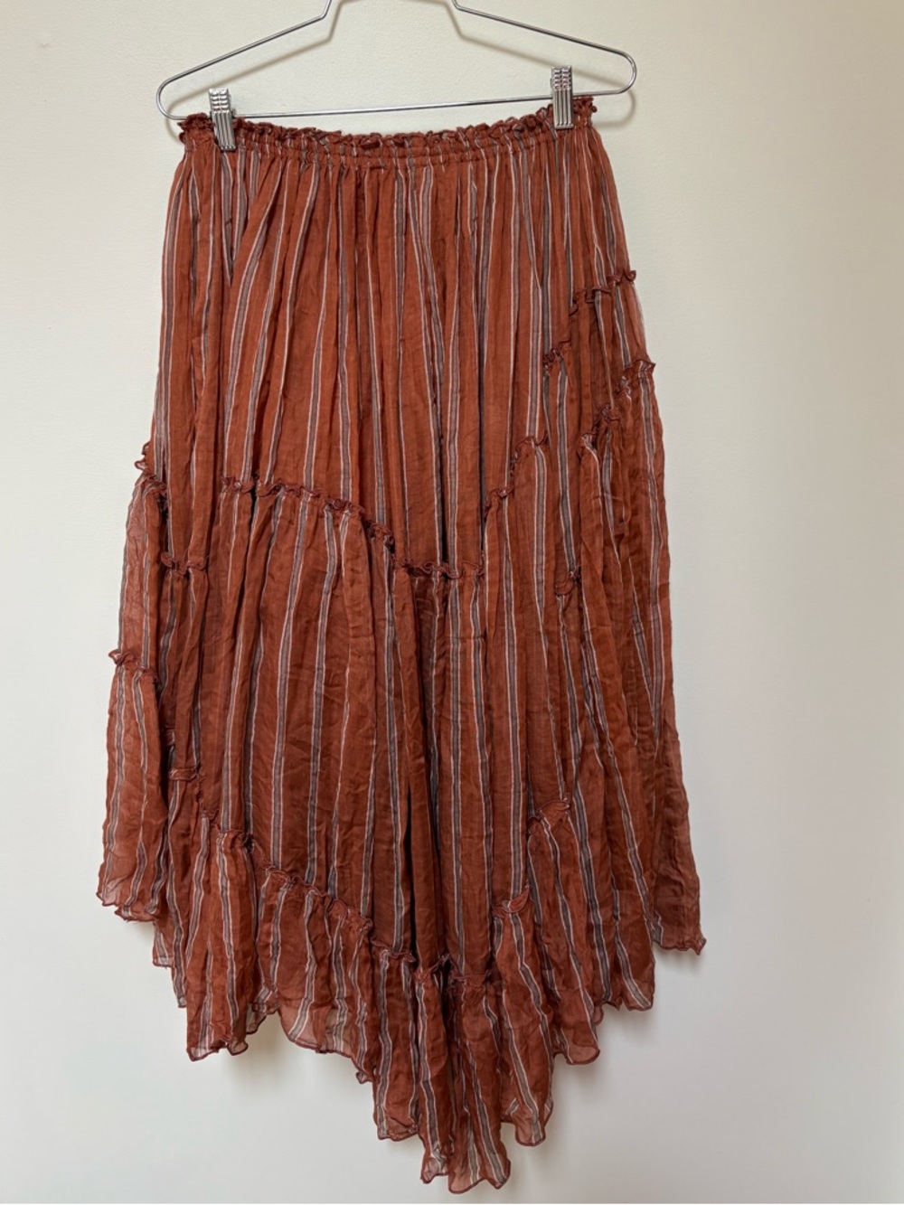 NWOT Free People FP One Ember Printed Midi Skirt Size Medium - Picture 12 of 13